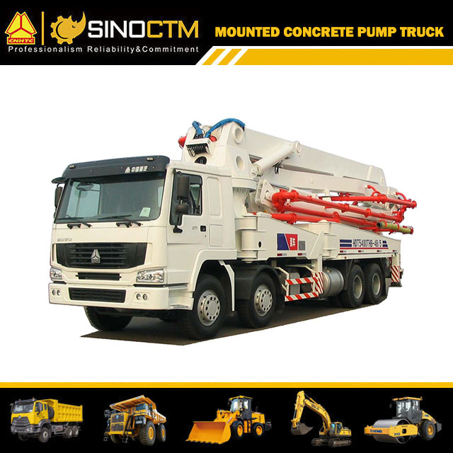 Camion pompe à béton HOWO Boom 45m