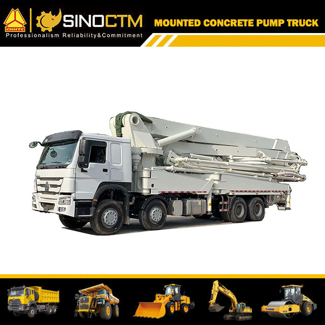 Camion pompe à béton HOWO Boom 48m