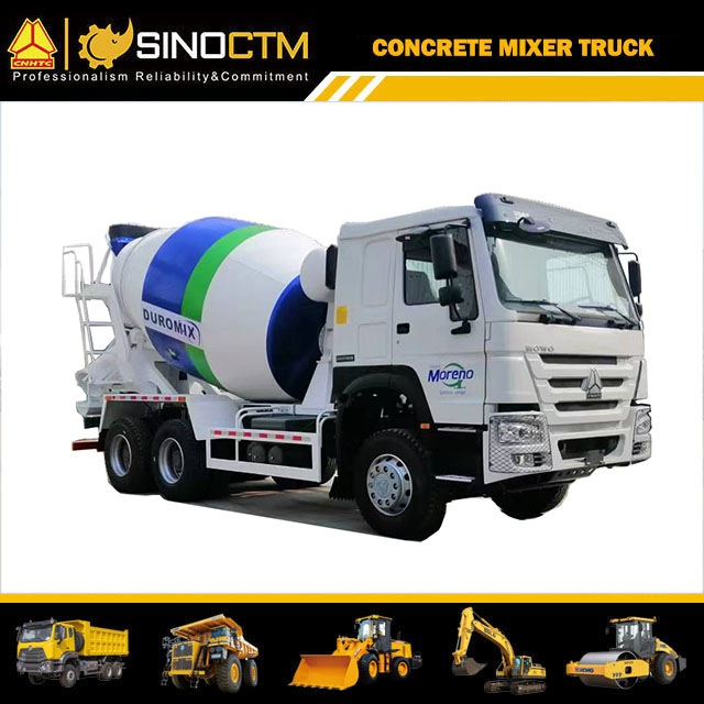 Camion malaxeur à béton SINOTRUK HOWO 6X4 8CBM