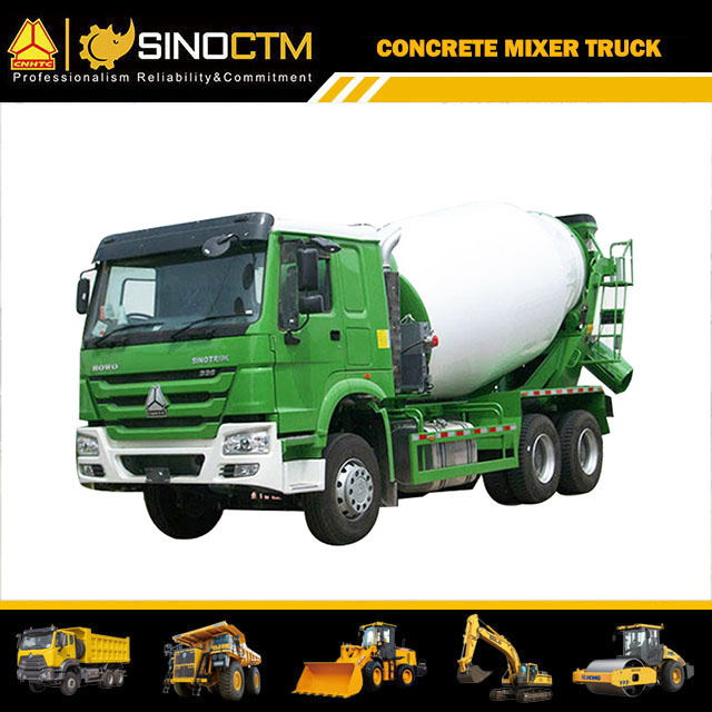 Camion malaxeur à béton SINOTRUK HOWO 9Cbm