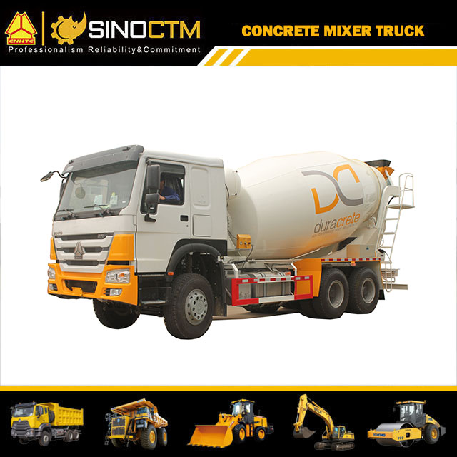 Camion malaxeur à béton SINOTRUK HOWO 6X4 10CBM