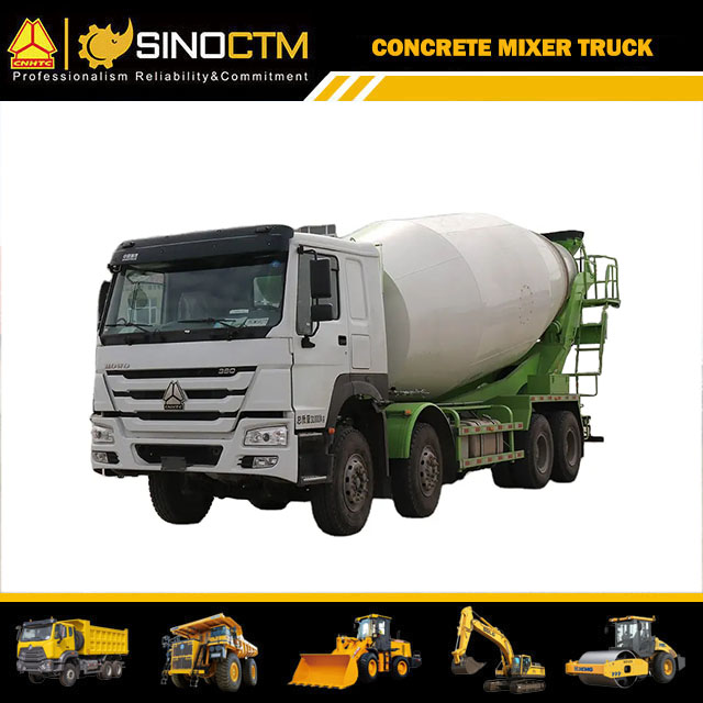 Camion malaxeur à béton SINOTRUK HOWO 8X4 12CBM