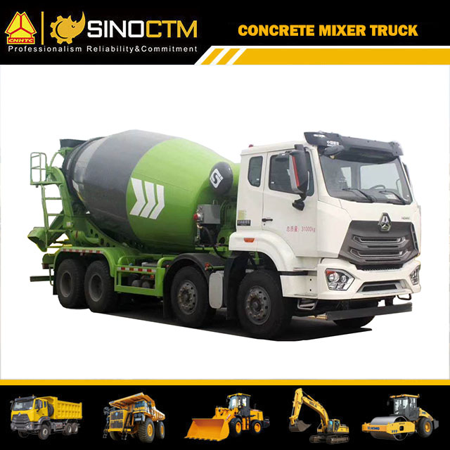 Camion malaxeur à béton SINOTRUK HOHAN 8X4 12CBM