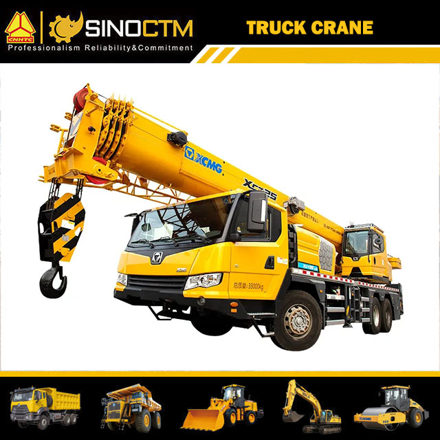 Grue sur camion XCMG XCT25L5 25T