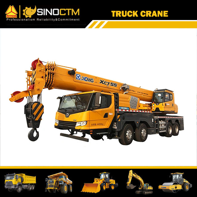 Grue sur camion XCMG XCT55L5 55T