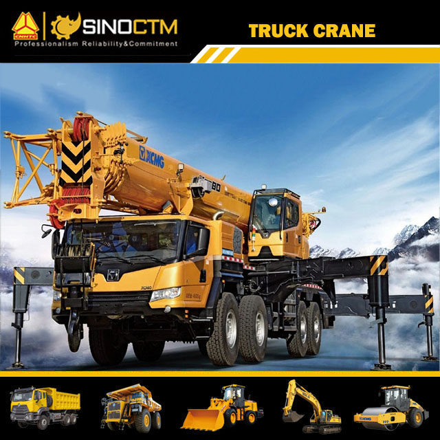 Grue de camion XCMG XCT80 80T