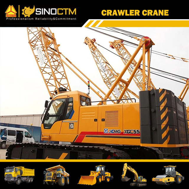 Grue sur chenilles XCMG XGC55