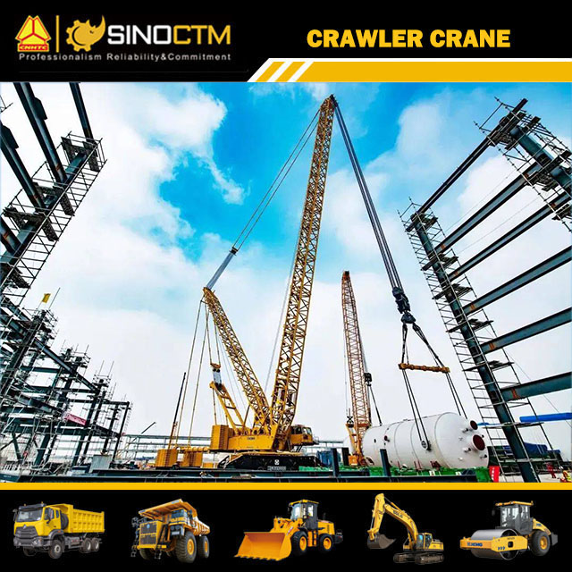 Grue sur chenilles XCMG XGC100