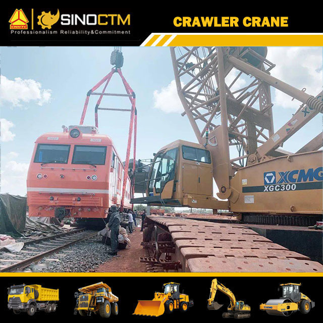 Grue sur chenilles XCMG XGC100