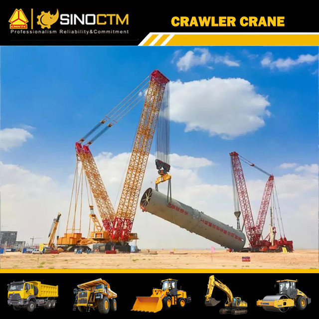 Grue sur chenilles XCMG XGC100