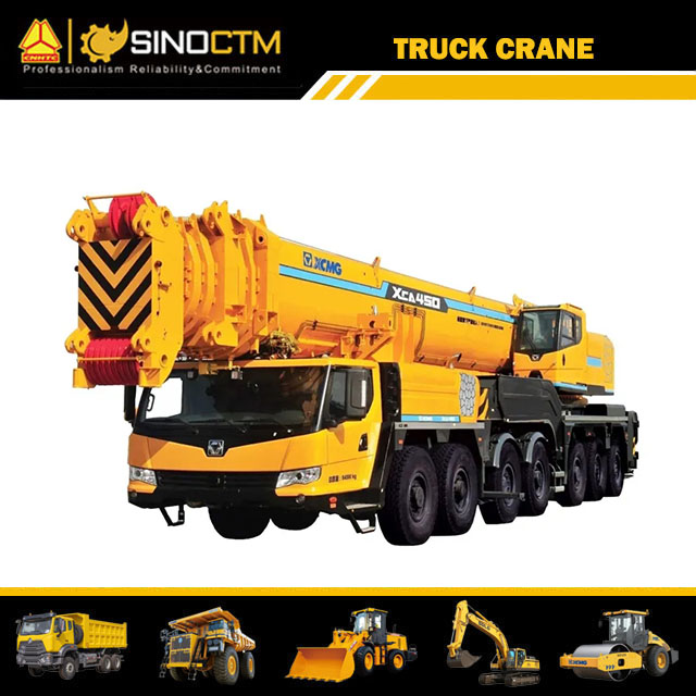 Grue tout terrain XCMG XCA450 camion-grue de 450 tonnes au meilleur prix
