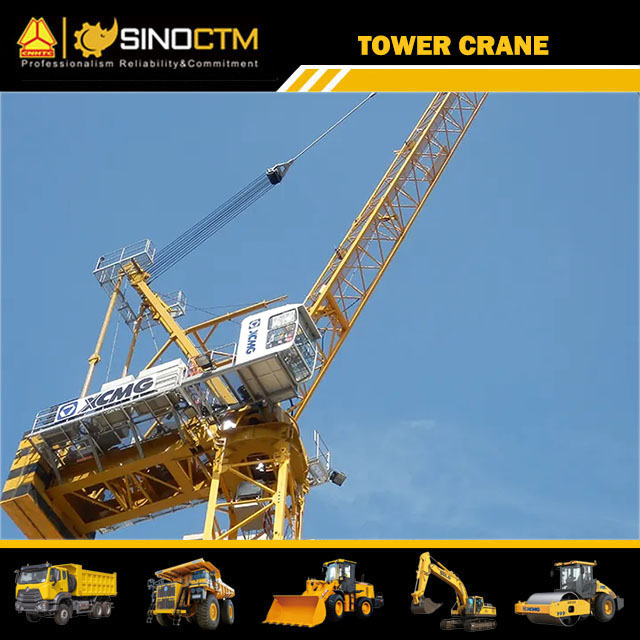 Grue à tour relevable 8T
