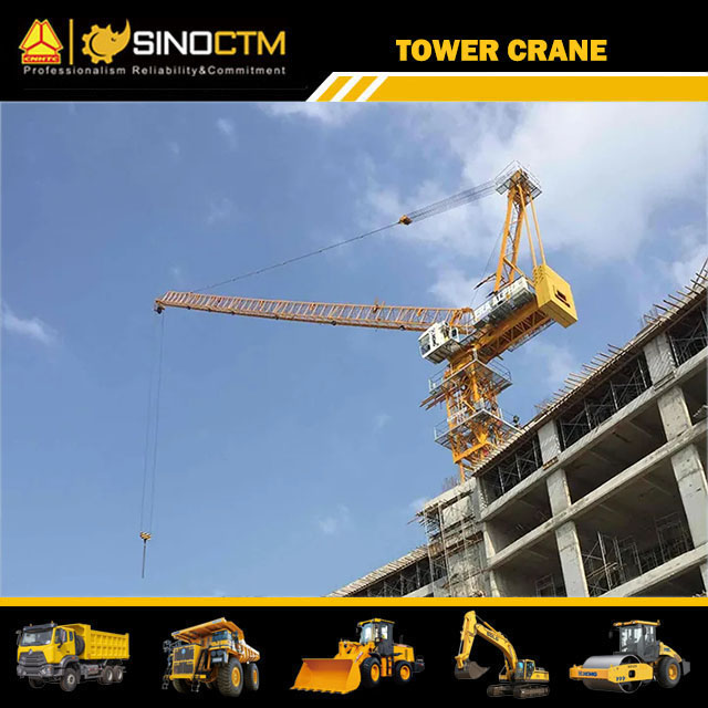 Grue à tour relevable 8T