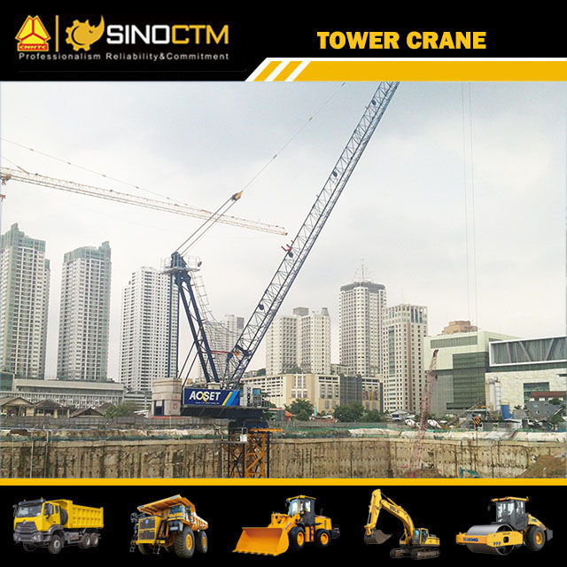 Grue à tour relevable 8T