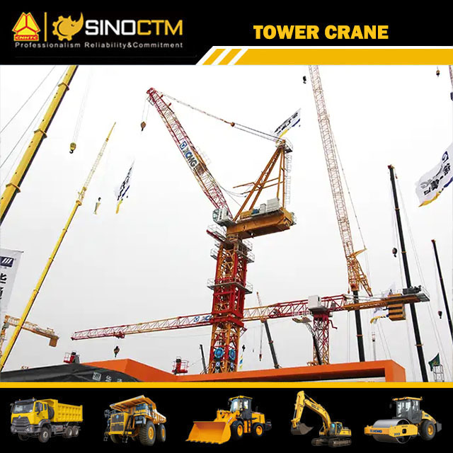 Grue à tour relevable 8T