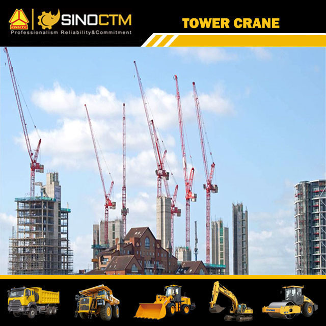 Grue à tour relevable 12T