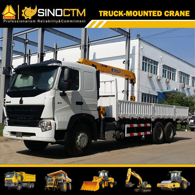 XCMG officiel 5 tonnes grue télescopique montée sur camion Sq5sk2q pour la vente