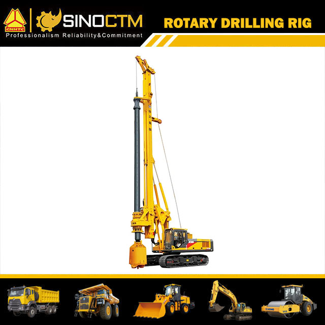 Machines de fondation sur pieux pour la construction de bâtiments urbains, plate-forme de forage rotative xcmg XR180D