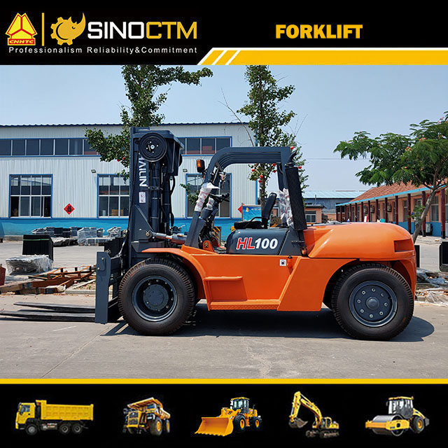 Nouveau chariot élévateur diesel 10 tonnes prix du chariot élévateur avec moteur Isuzu/Xinchai/ Yanmar