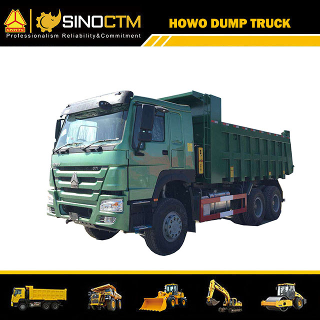 Camion à benne basculante 30T de SINOTRUK HOWO 380hp