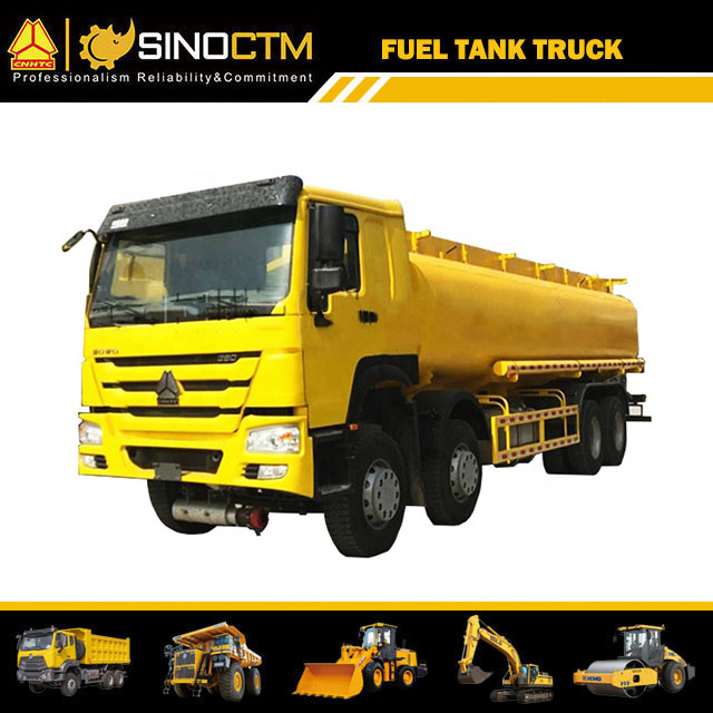 Camion de réservoir de carburant de SINOTRUK HOWO 400hp 35cbm à vendre