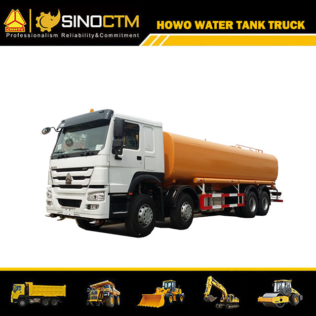 Camion-citerne à eau SINOTRUK HOWO 400hp 35cbm