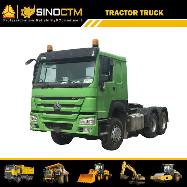 Sinotruck 400HP 6X4 10 Wheeler 6X4 tracteur tête de camion moteur principal à vendre