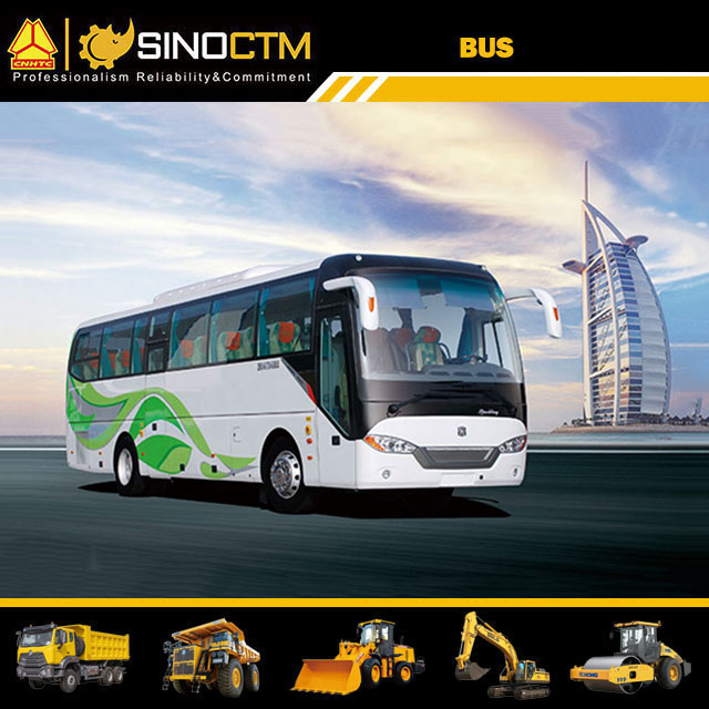 Bus interurbain avec 31 + 1 sièges souples confortables pour un transport sur une distance de 300 km