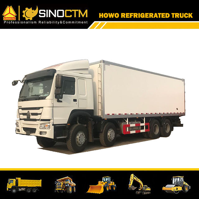 Sinotruk camion réfrigéré de refroidissement Van camion à vendre