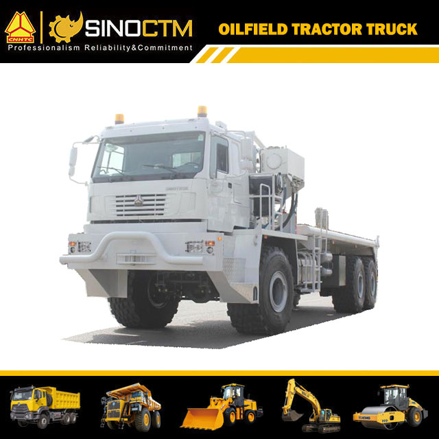 Camion tracteur 6X6 pour champ pétrolifère du désert SINOTRUK