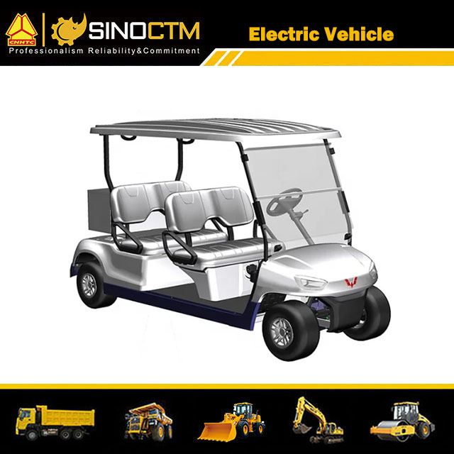 2, 4 sièges tout le corps en aluminium Wuling voiture électrique Golf avec certification CE