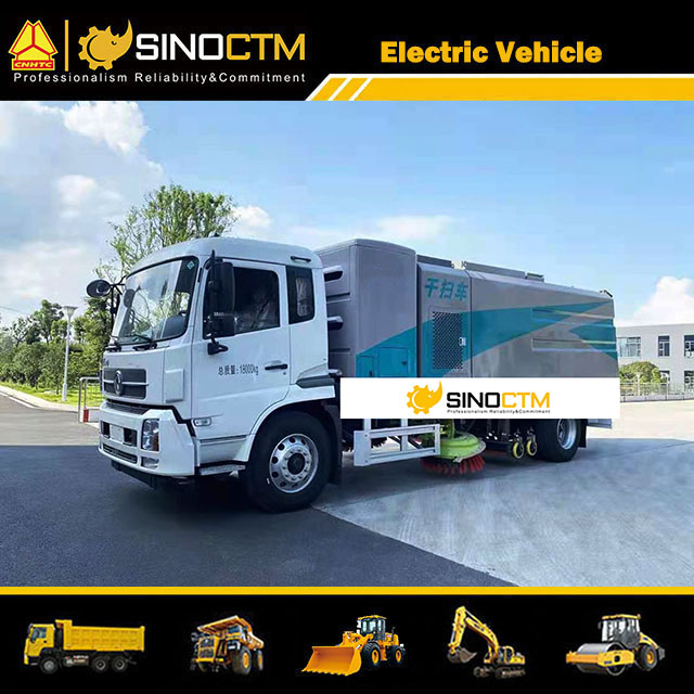 DONGFENG Balayage de rue électrique 8CBM