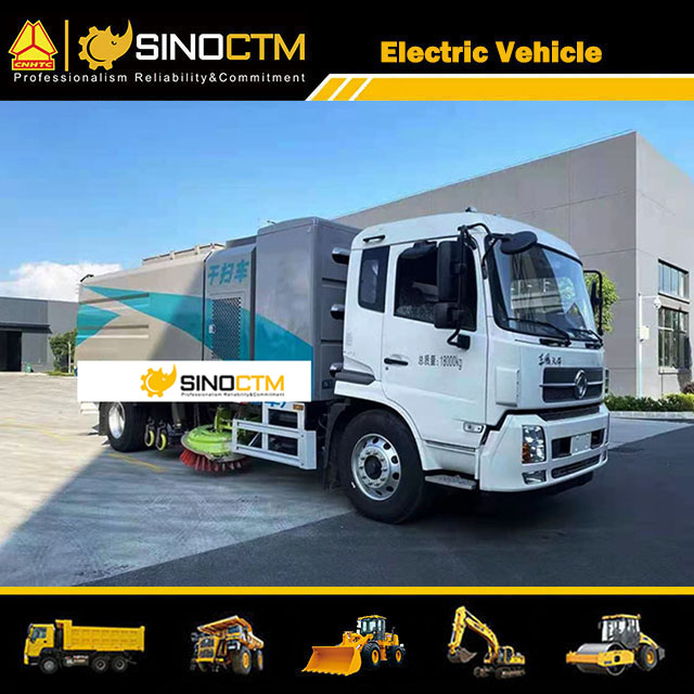 DONGFENG Balayage de rue électrique 8CBM