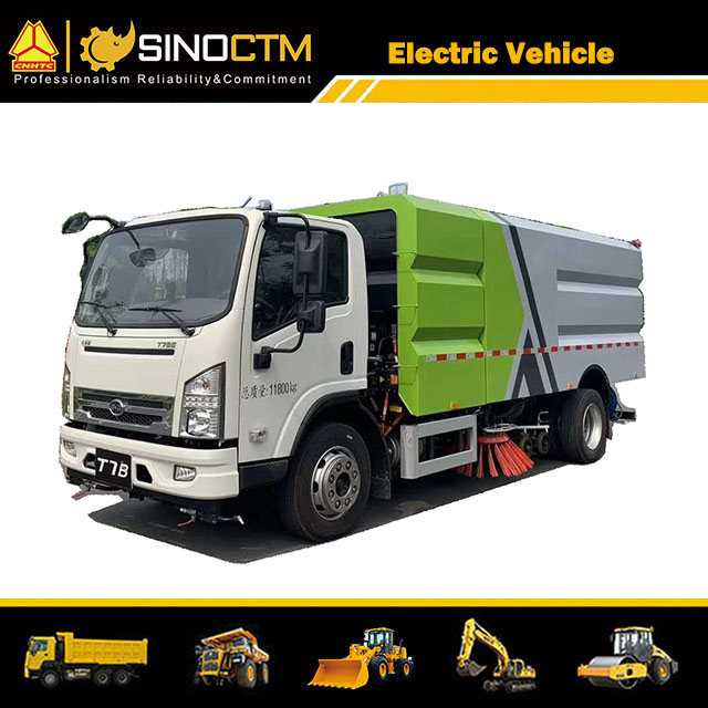 Camion balayeuse de route d'aspirateur d'aspirateur