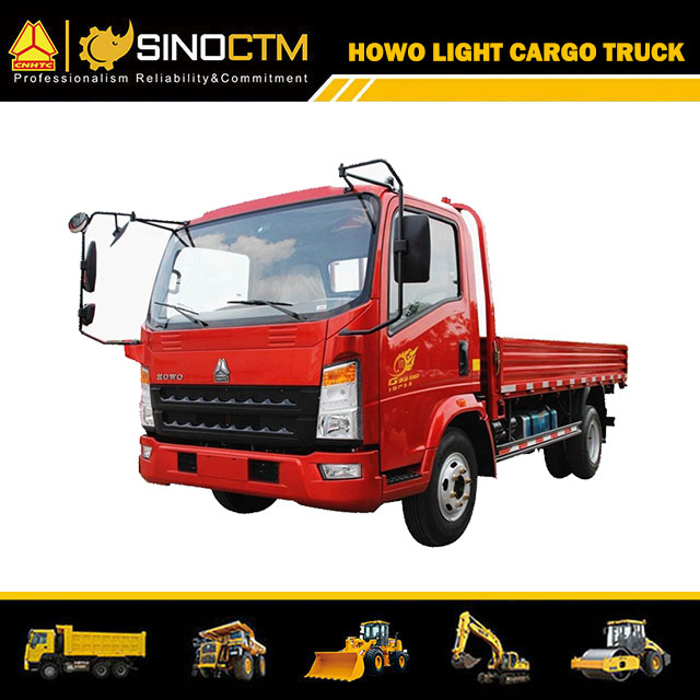 Sinotruk HOWO 5t camion cargo léger diesel