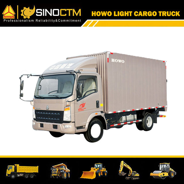 Plaque ondulée en acier Sinotruk HOWO 4 tonnes 5 tonnes 6 tonnes Van Truck Prix à vendre