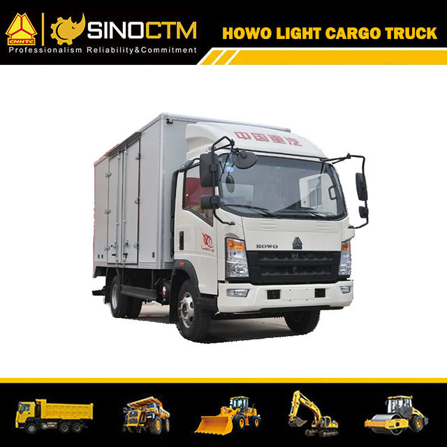 Sinotruk HOWO mini camions cargo légers avec 6 tonnes 7 tonnes