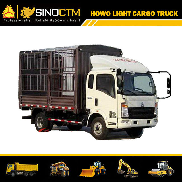 Camion Sino tout nouveau camion de chargement léger mini camion 4X2 cargaison diesel légère se vend bien
