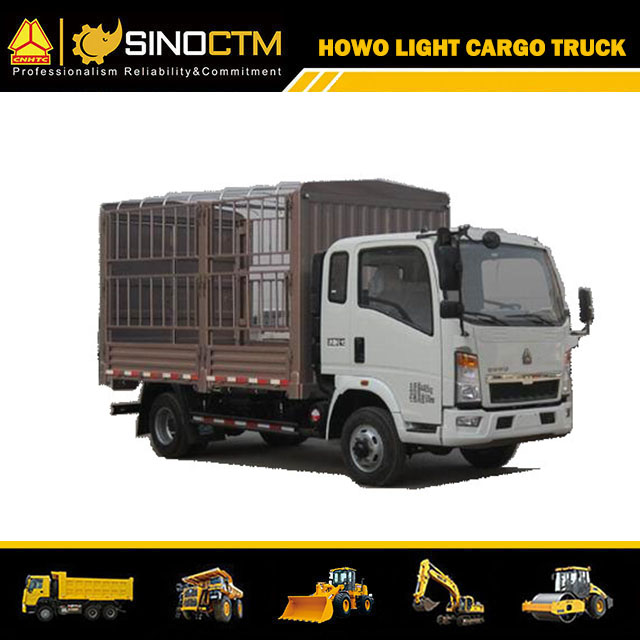 5-15tonne camion de fret HOWO Light 6 roues camion camion à vendre mini camion de fret