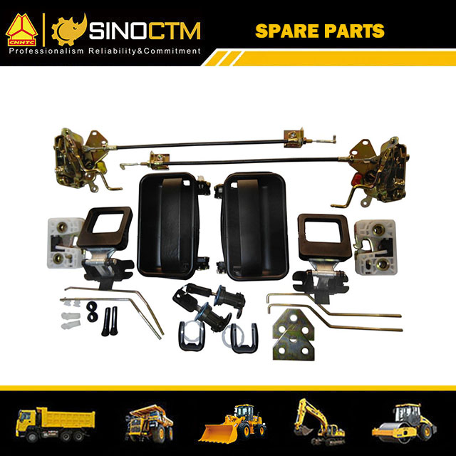 Ensemble de serrure de porte de pièces de cabine de pièces de rechange de camion de Sinotruk HOWO