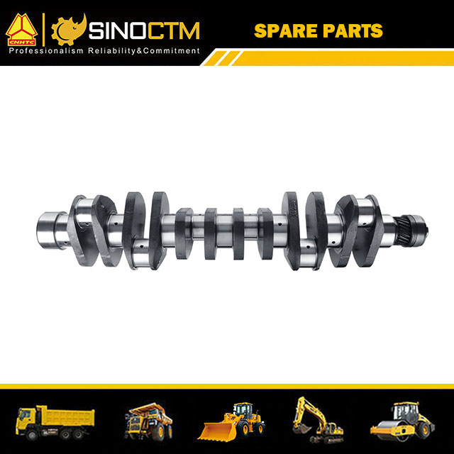 Vilebrequin de pièces de moteur de camion lourd pour Sinotruk Howo
