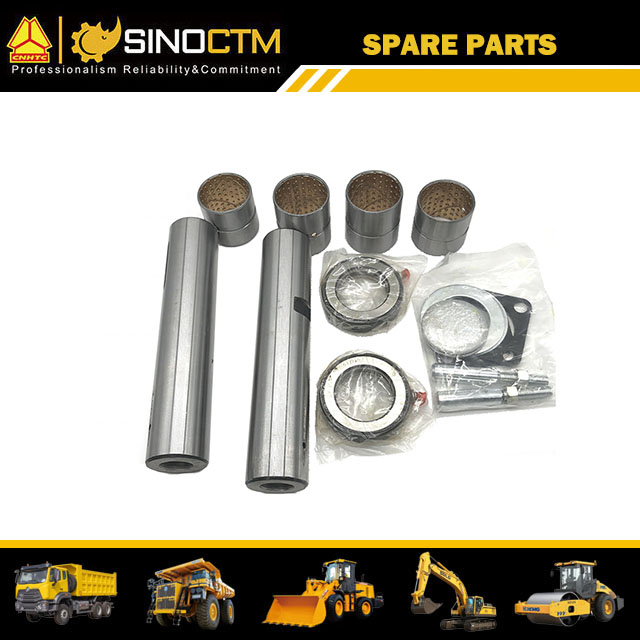 Pièces de camion HOWO, fusée de direction, type de tambour Kingpin