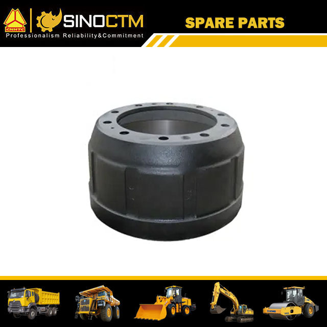 Pièces d'origine pièces de camion chinois tambour de frein avant pour pièces de camion Howo