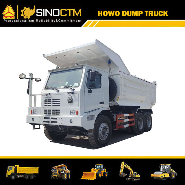 Prix du camion à benne basculante de mine minière SINO TRUCK HOWO à vendre 90T