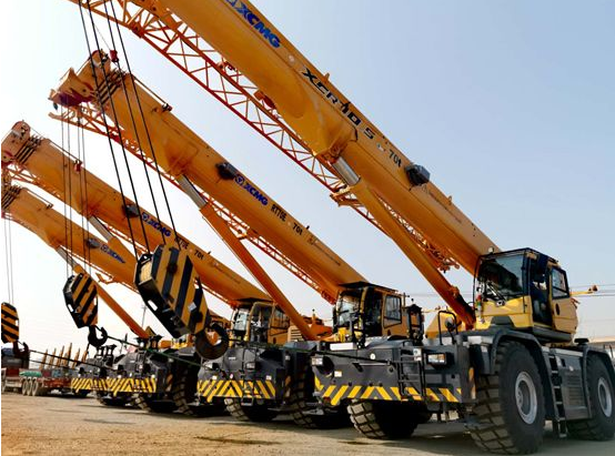Les grues tout-terrain XCMG sont à nouveau exportées !