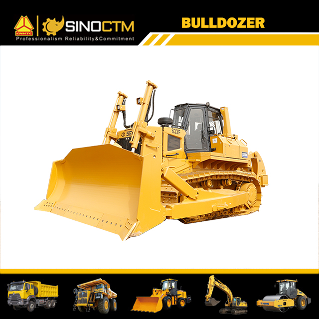 Moteur diesel de la chenille SEM832F 339HP des bulldozers de matériel de construction