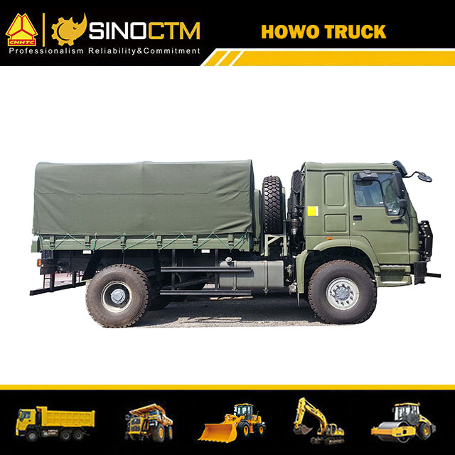 Camions de transport de camion à traction intégrale Sinotruk HOWO 4X4