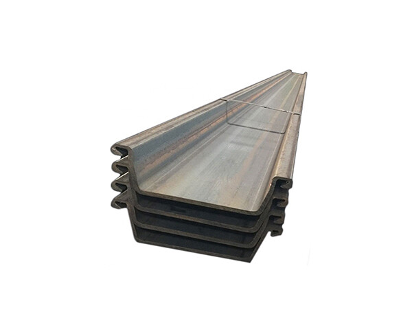High quality hot rolled U steel sheet pile High quality hot rolled U steel sheet pile