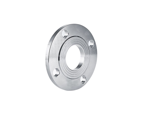 Flat welded flange