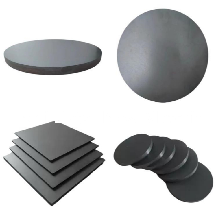 Silicon carbide ceramic plate